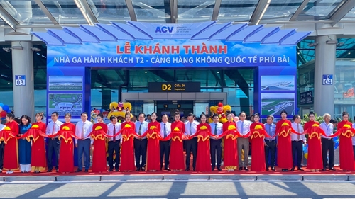 Khánh thành Nhà ga hành khách T2-Cảng hàng không quốc tế Phú Bài